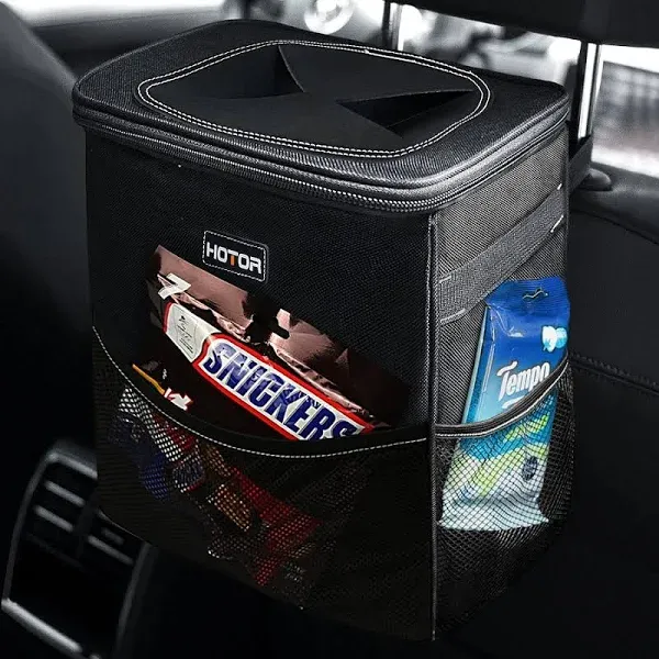 HOTOR 3 Gallons Car Trash Can