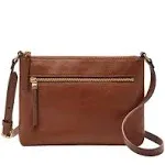 Fossil Brown Fiona Small Crossbody