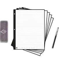 Rocketbook Lined College Ruled Reusable Notebook Paper (8.5&#034; x 11&#034;)