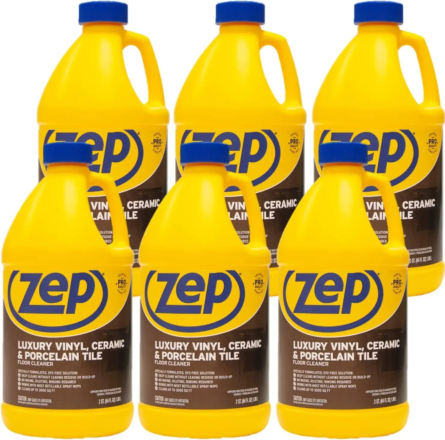 Zep Luxury 64-fl oz Floral Liquid Floor Cleaner (6-pack) | ZULVCP64CP