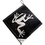 Frogger Amphibian Golf Towel Black