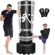 GIKPAL Punching Bag 67''-182lbs Heavy Boxing Bag with Stand for Adult