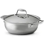 Tramontina Gourmet 4 qt. Tri-Ply Clad Covered Universal Pan