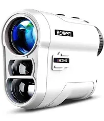 REVASRI Golf Rangefinder with Slope and Pin Lock Vibration External Slope Switch for Golf Tournament Legal