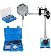 Dial Indicator with Magnetic Base Holder Differential Backlash Gauge 0-1.0&#034; Test