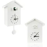 Clock with Chimer Minimalist Cuckoo Sound Clock with Pendulum Delicate Cuckoo ...