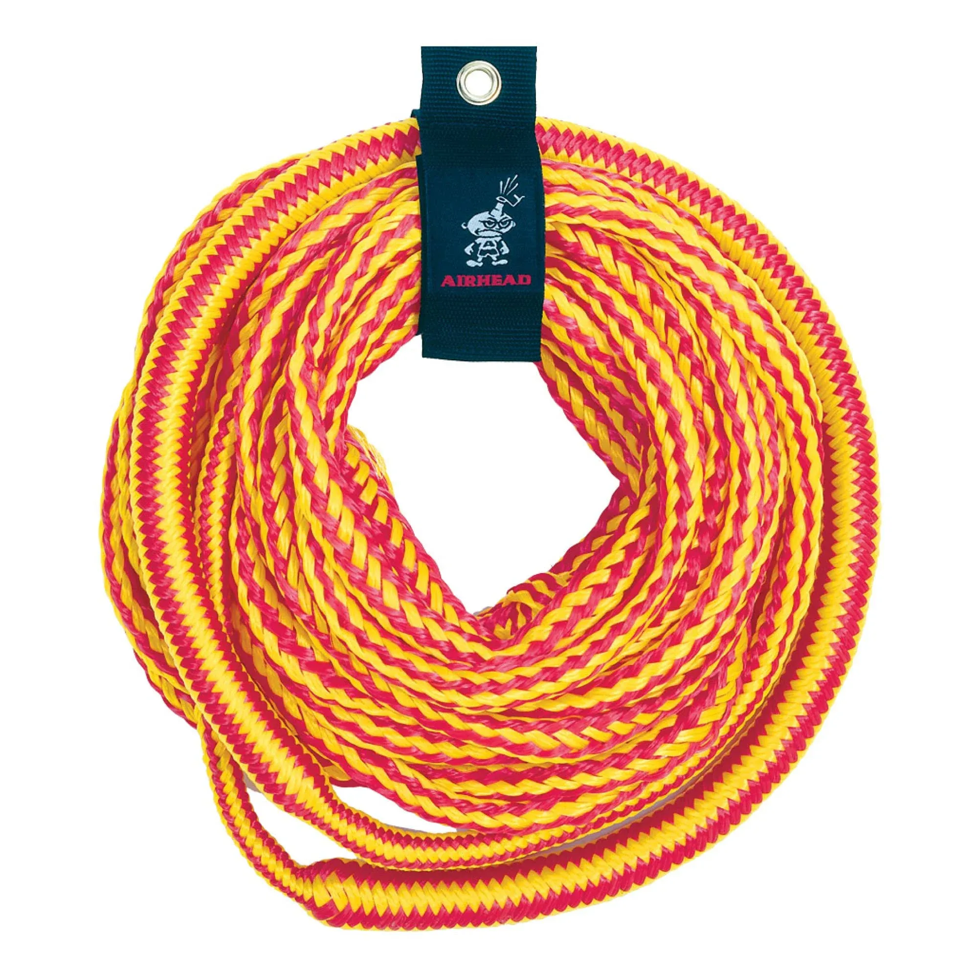 Red/Yellow Weather-Resist<wbr/>ant Airhead 50 Ft Bungee Tube Rope UV Resistant