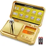 Fuzion Gram Scale 200g/0.01g, Jewelry Scales Digital Weight Grams and Ounces, Di 24K