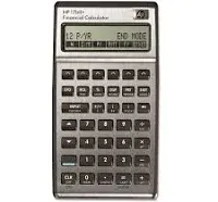 Hewlett Packard HP 17B II Business Calculator w slipcase tested