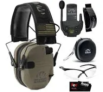 Walker&#039;s Razor Slim Electronic Shooting Hearing Protection Muff (American Fla...