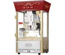 Great Northern Red 6091 Matinee Movie 8-Ounce Antique Popcorn Machine