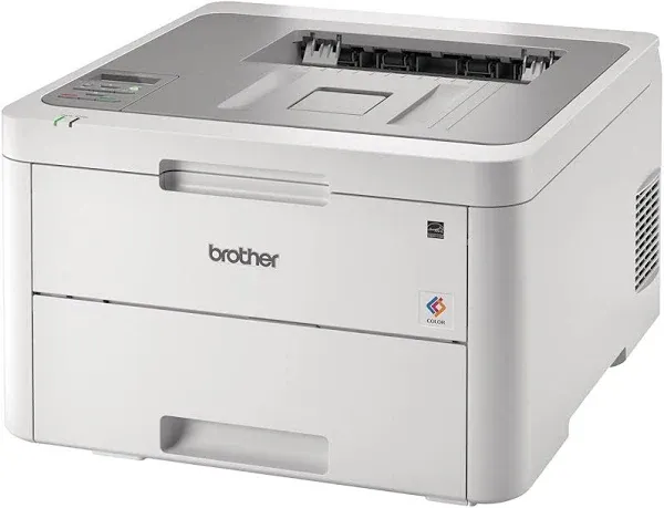 Brother L-3210CW Series Compact Digital Color Laser Printer I Wireless Connectivity | Mobile Printing I Up to 19 Pages/min I 250-sheet/tray Amazon Dash Replenishment Ready+ Printer Cable