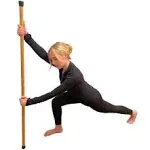 Sturdy Yoga Stick Made from Natural Bamboo Mobility Stick and Stretching Stick for All Fitness Levels