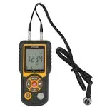 YUSHI UM-4DL Ultrasonic Thickness Gauge/Tester/Meter, 0.025'' to 20'' / TC510 Probe, Through Paint & Coatings & Data Logger,A-scan Snapshot,Interchangeable Probe/Transducer Option Available