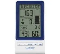 La Crosse Technology 724-1415bl Wireless Rain Station with Temperature and Humidity