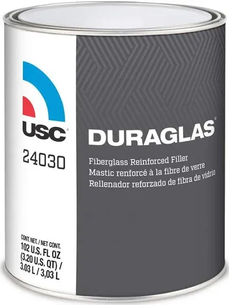 USC® Duraglas Premium Body Filler, 0.8 Gallon, Made in USA #ME-24030