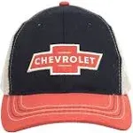 Tee Luv Chevy Trucker Hat - Patriotic Chevrolet Bowtie Logo Hat