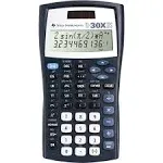 Texas Instruments Ti-30x IIS Scientific Calculator Blue LCD Ti30xiis w/ Cover