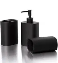 Bino 3-Piece Bathroom Accessories Set