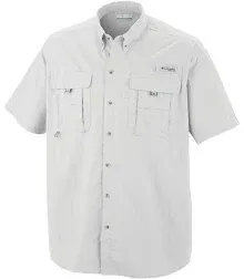 Men's Columbia PFG UPF 50 Bahama II Short Sleeve Button-Down Shirt