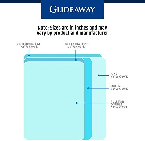 Glideaway X-support Bed Frame Support System Gs-3 XS Model - 3 Cross Rails