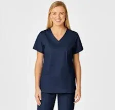 WonderWink Women's Shaped V-Neck Scrub Top