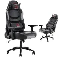 COLAMY Big and Tall Gaming Chair 400lbs-Computer Gamer Chair, Ergonomic Executive Office Chair, High Back PC Chair with Wide Seat for Adult Black