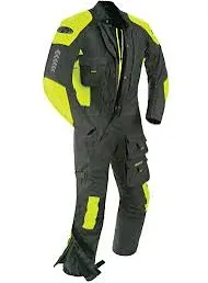 Joe Rocket Survivor One-Piece Suit (X-LARGE) (BLACK/HI-VIZ NEON)