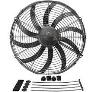 Derale 16116 16" HO Extreme Electric Fan