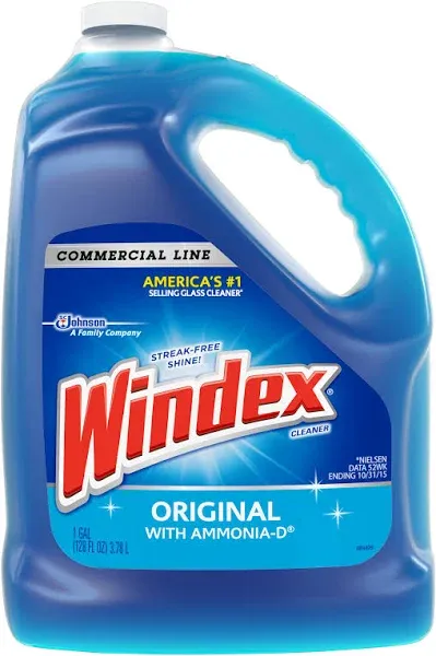 Windex 128 oz. Commercial Original Glass Cleaner Refill