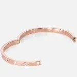 Kate Spade Set in Stone Hinged Bangle - Gold