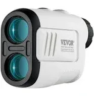 VEVOR Golf Rangefinder, 650 Yards Laser Golfing Hunting Range Finder, 6X Magnifi