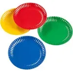 Melamine Colorful Reusable Picnic Plate (Set of 4)