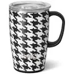 18 Oz. Swig Life™ Houndstooth Stainless Steel Travel Tumbler