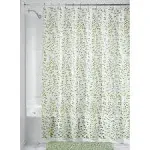 InterDesign - 32480 - 72 in. H x 72 in. W Green Vines Shower Curtain PEVA