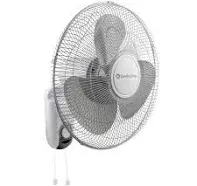 Comfort Zone 16" Wall Mount Oscillating Fan