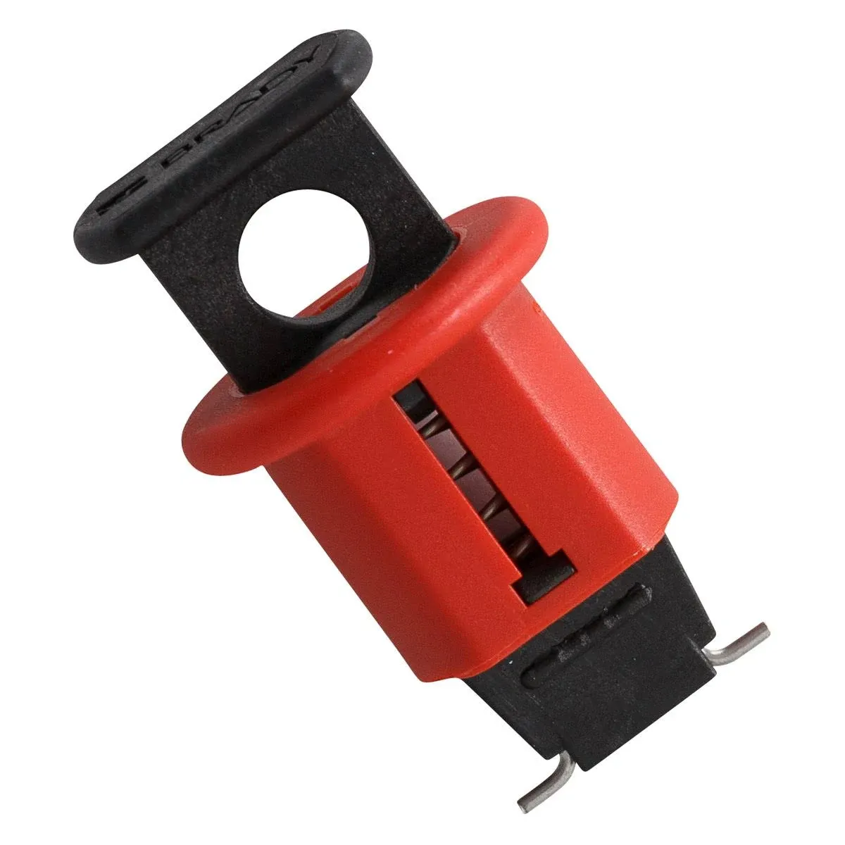 Brady 90844 Miniature Circuit Breaker Lockout - Pin Out Standard - Red