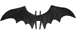 Nicky Bigs Novelties Unisex Strap-On Gothic Black Bat Wings - Dragon Halloween Costume Accessories - One Size