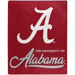 Alabama Crimson Tide Signature Raschel Throw Blanket