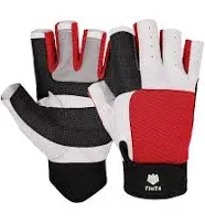 FitsT4 Sports FitsT4 Sailing Gloves 3/4 Finger and Grip Great for Sailing, Yachting, Paddling, Kayaking, Fishing, Dinghying Water Sports for Men and W