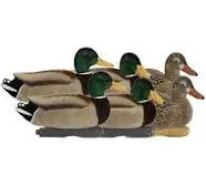 GHG Pro-Grade FFD Mallard Decoys - Active 6 Pack