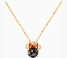 Kate Spade x Disney Collab Minnie Mouse Necklace NWT