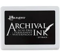 Archival Jumbo Ink Pad #3-Vermillion 789541030522