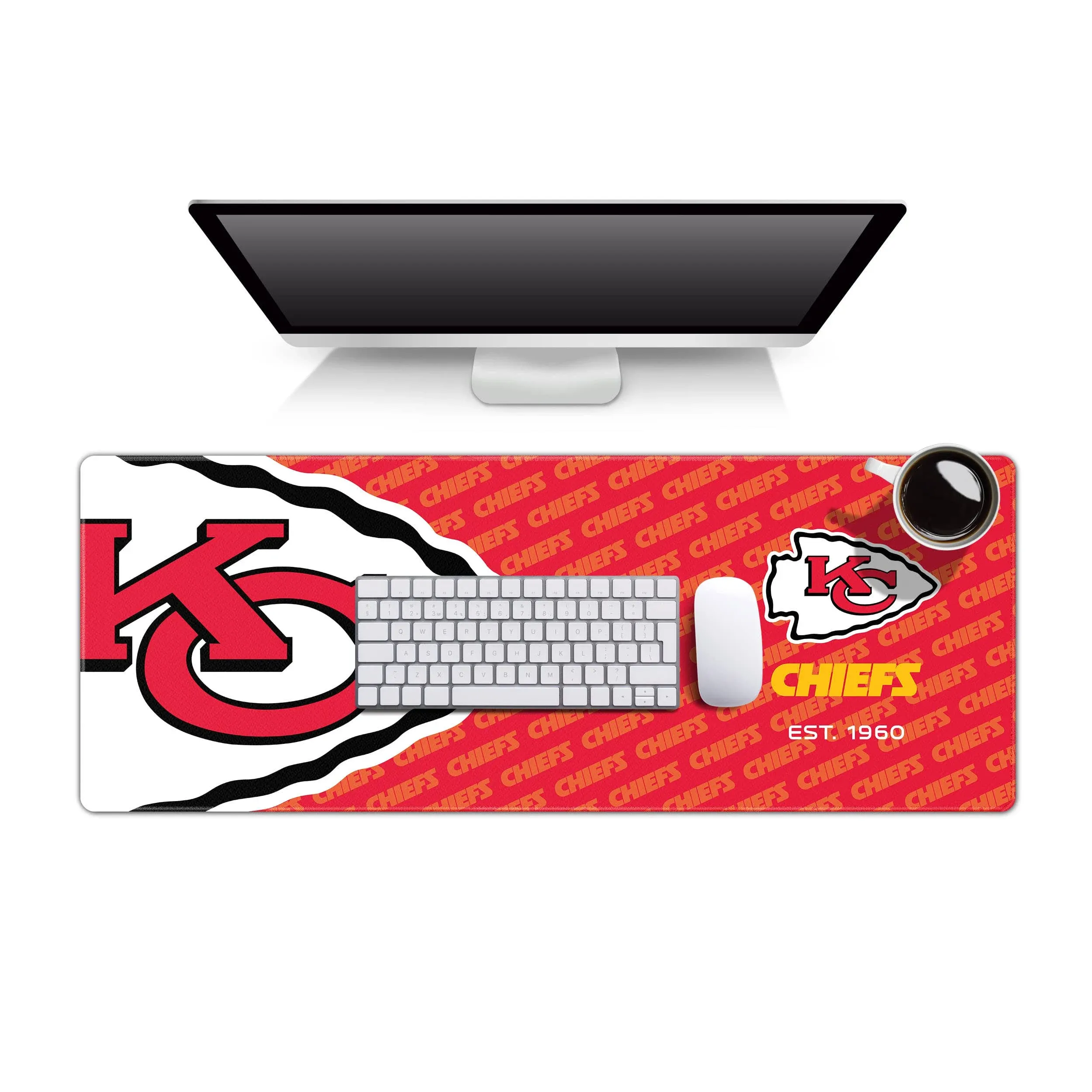 Youthefan NFL Kansas City Chiefs Logo Series Desk Pad