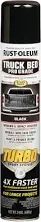 Rust-Oleum Turbo Black Truck Bed Coating Spray 24 oz