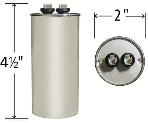 Tradepro 50 MFD uf Motor Run Round Capacitor