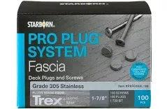 Starborn Industries Pro Plug System for Trex Fascia