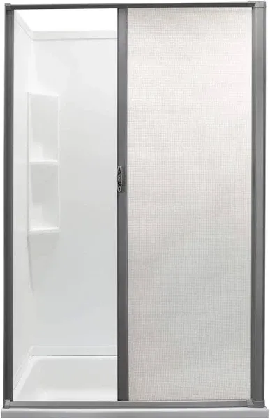 RecPro RV Retractable Rolling Shower Door