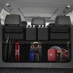 Snuopfy Car Trunk Organizer and Storage, Backseat Hanging Organizer for SUV,