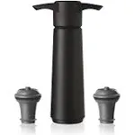 Vacu Vin Wine Saver Black | 2 Stoppers